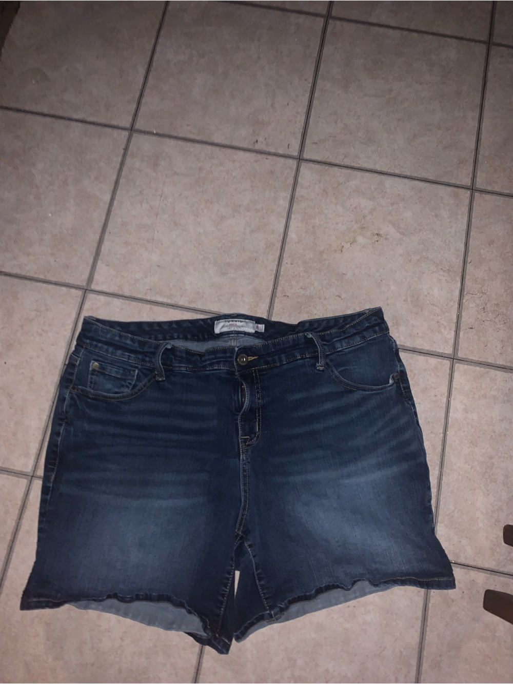 torrid Dark Blue Jean Shorts